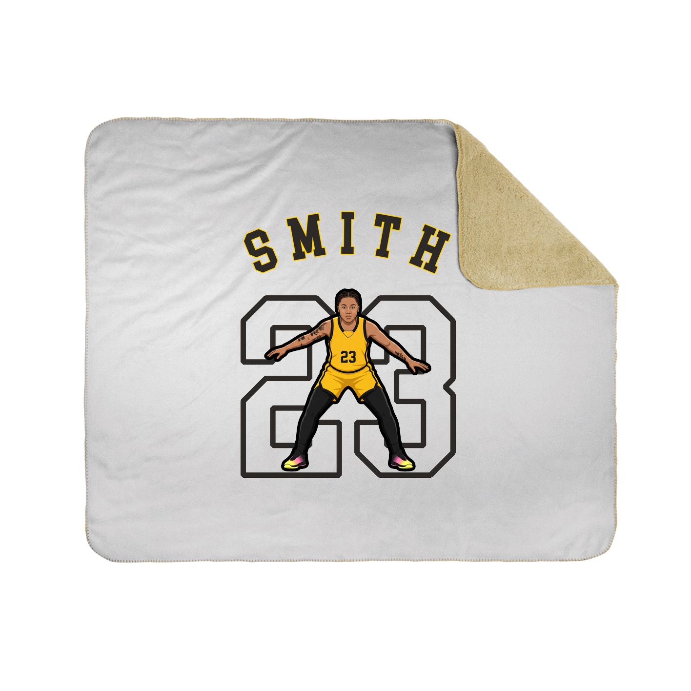 Throw Blanket — Shirsey Arch in White