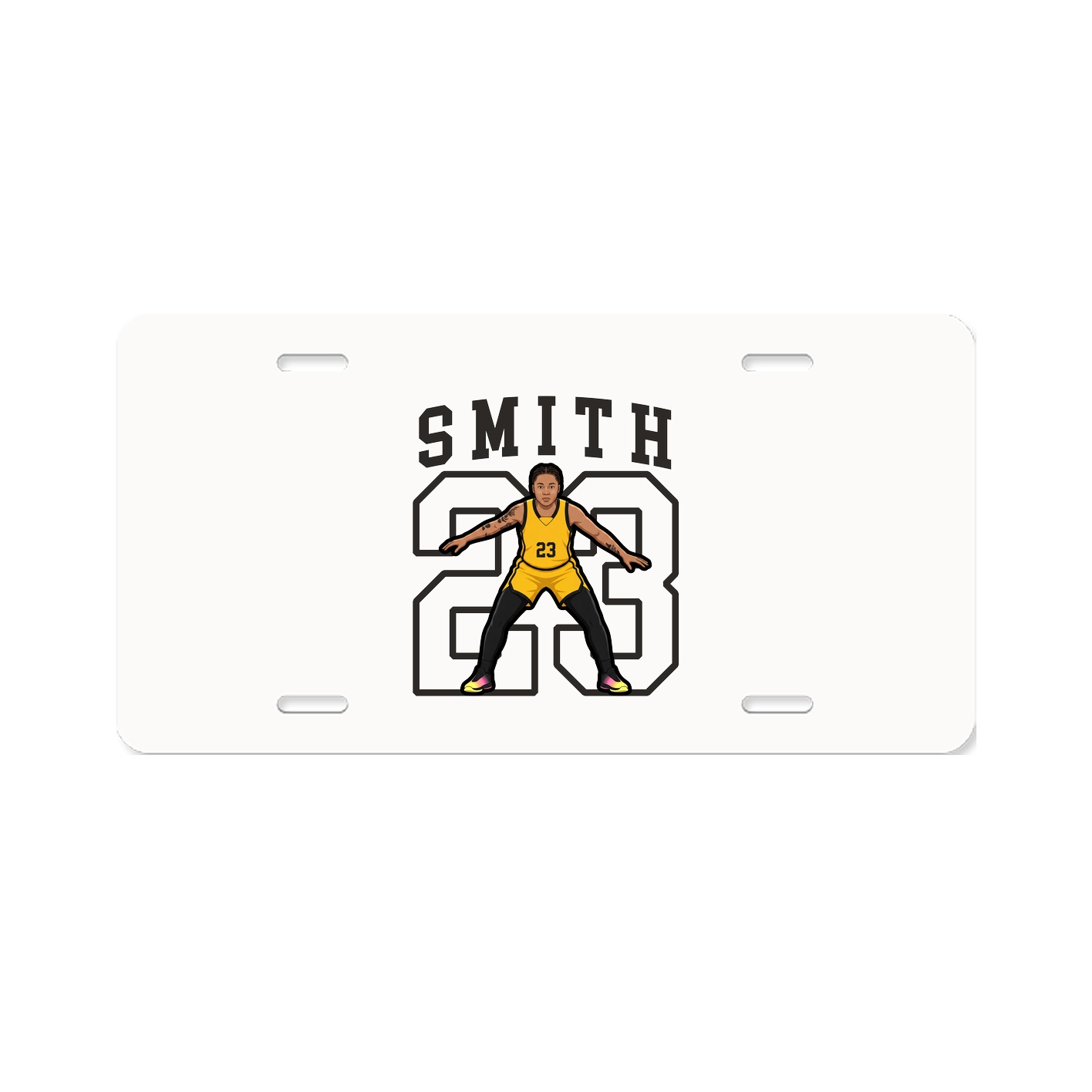 Aluminum License Plate