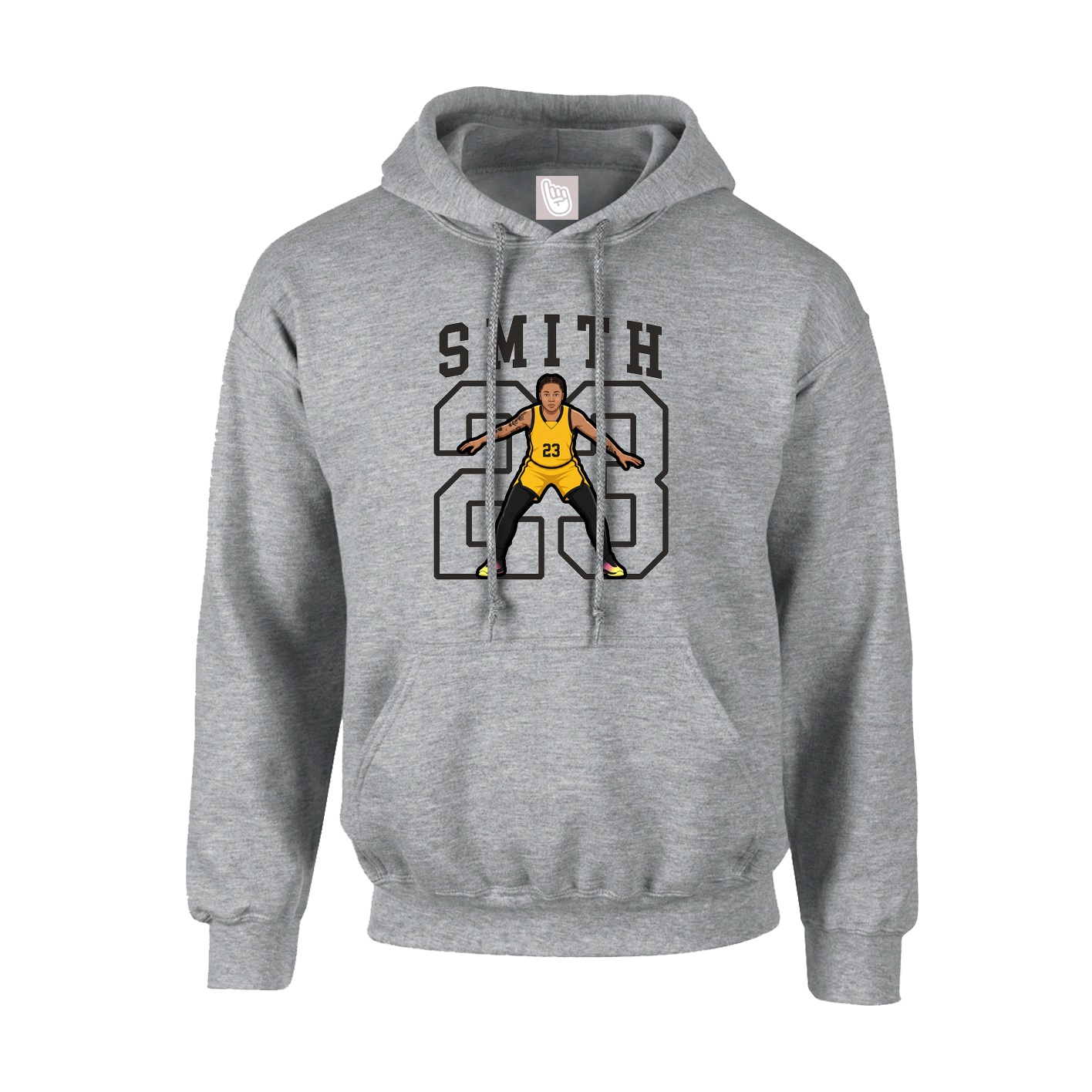 Hoodie — Shirsey in Grey