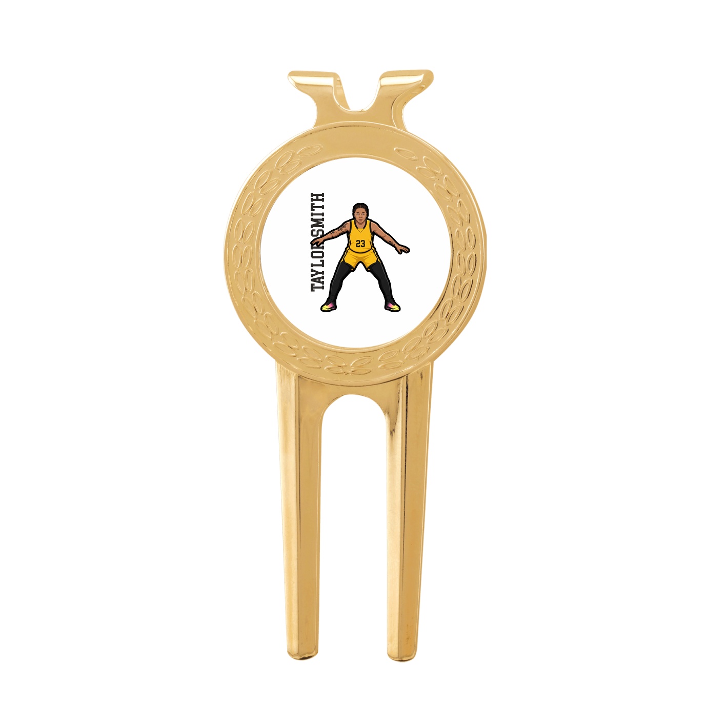 Divot Tool with Ball Marker — Name Vertical in Classic