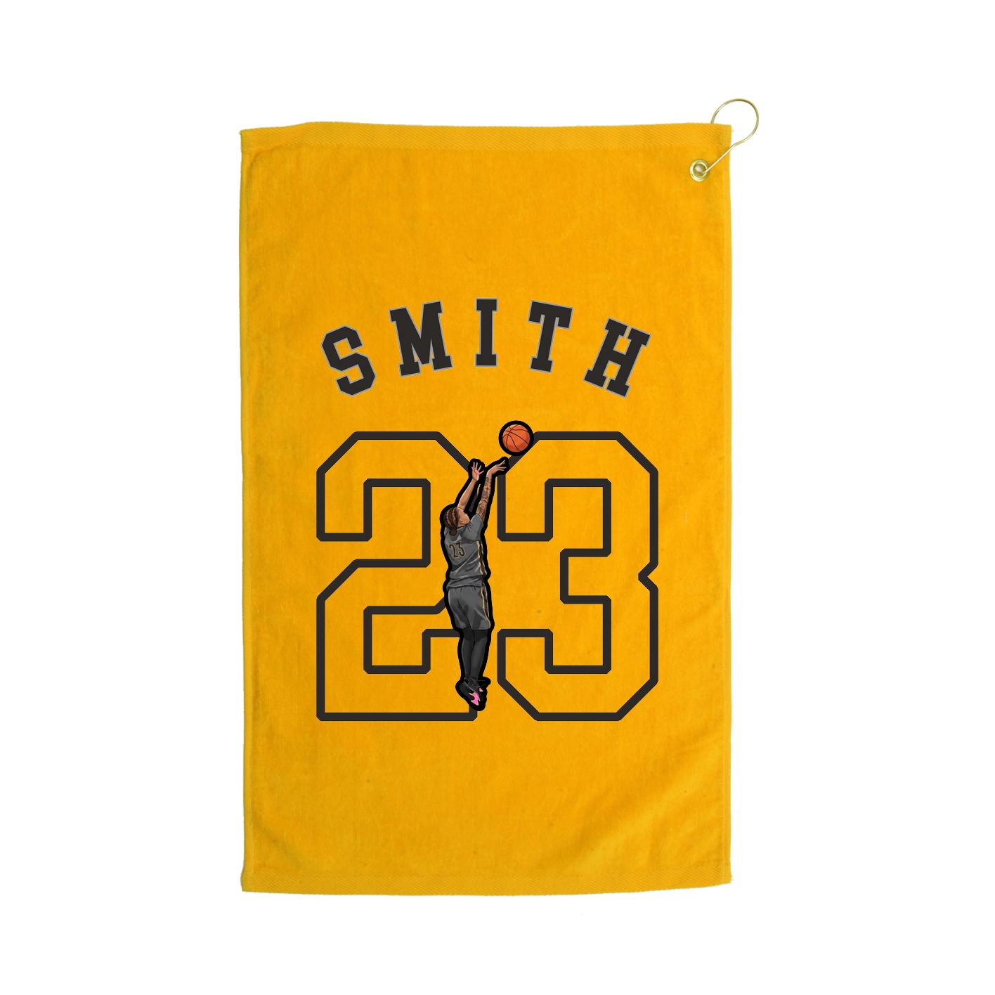 Golf Towel — Shirsey Arch in Gold