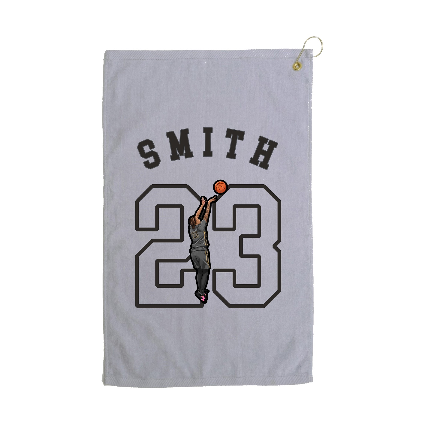 Golf Towel — Shirsey Arch in Grey