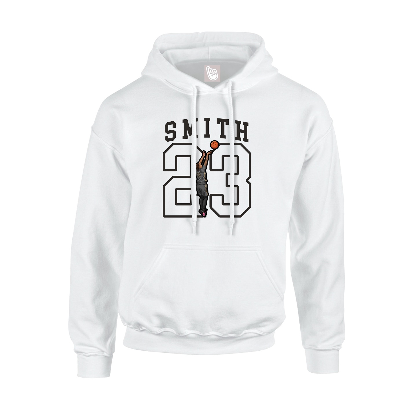 Hoodie — Shirsey in White