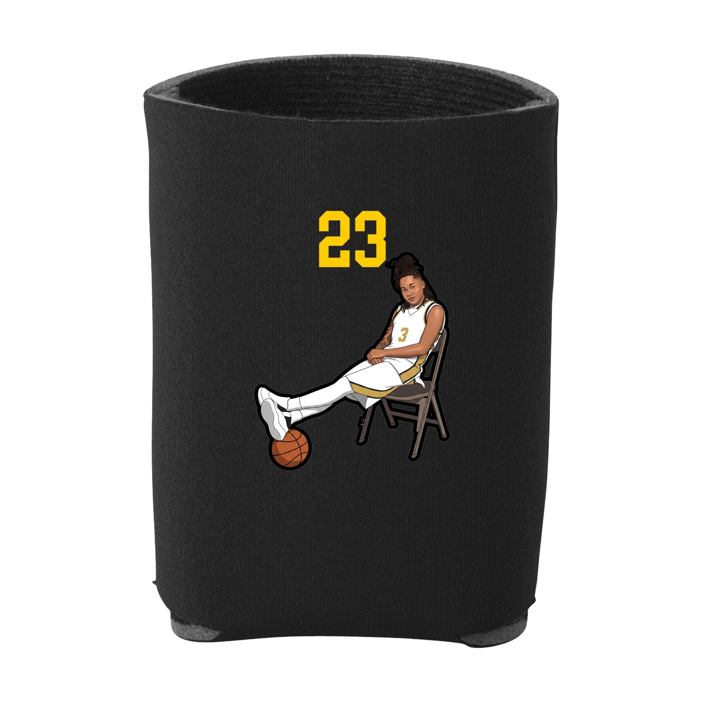 Can Holder — Number Top in Black