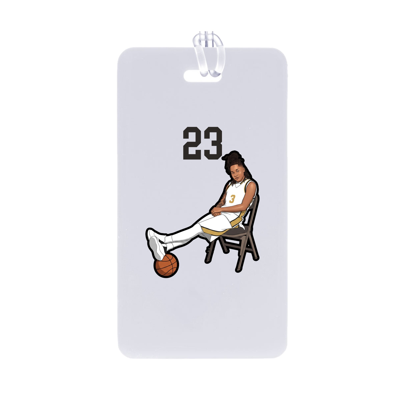 Bag Tag — Number Top in Classic