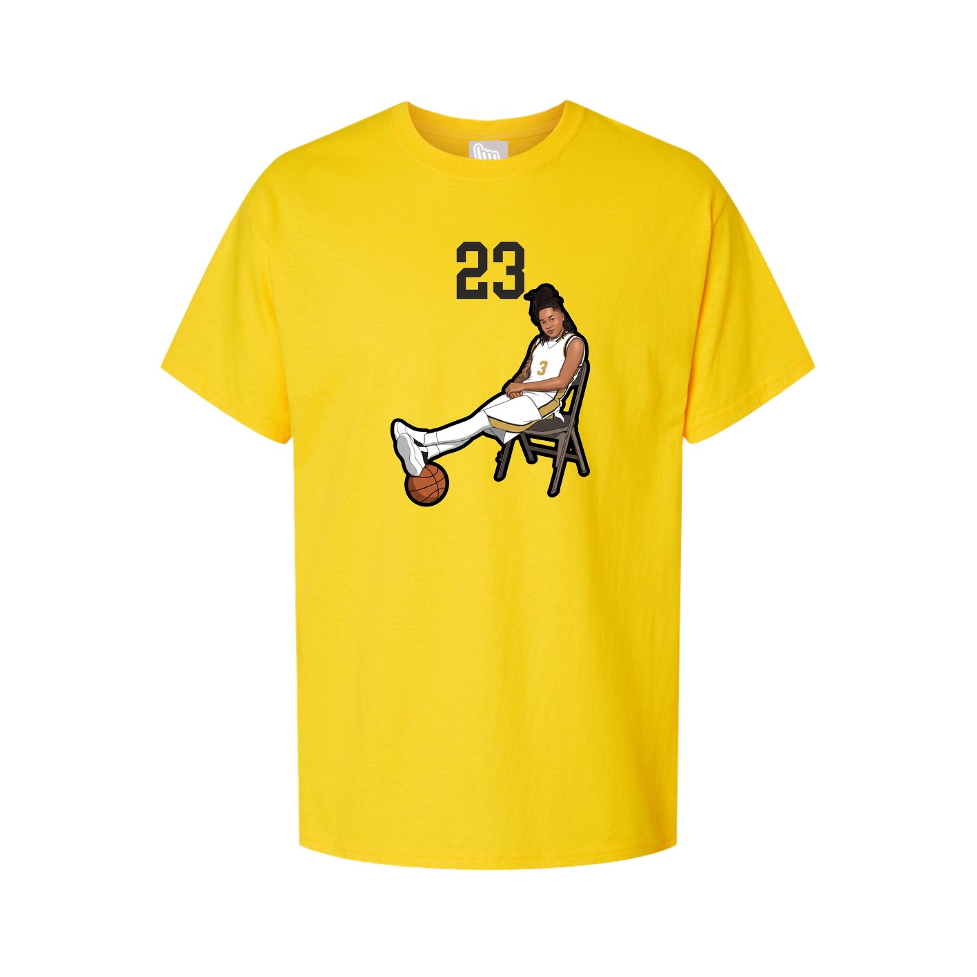Tee — Number Top in Gold