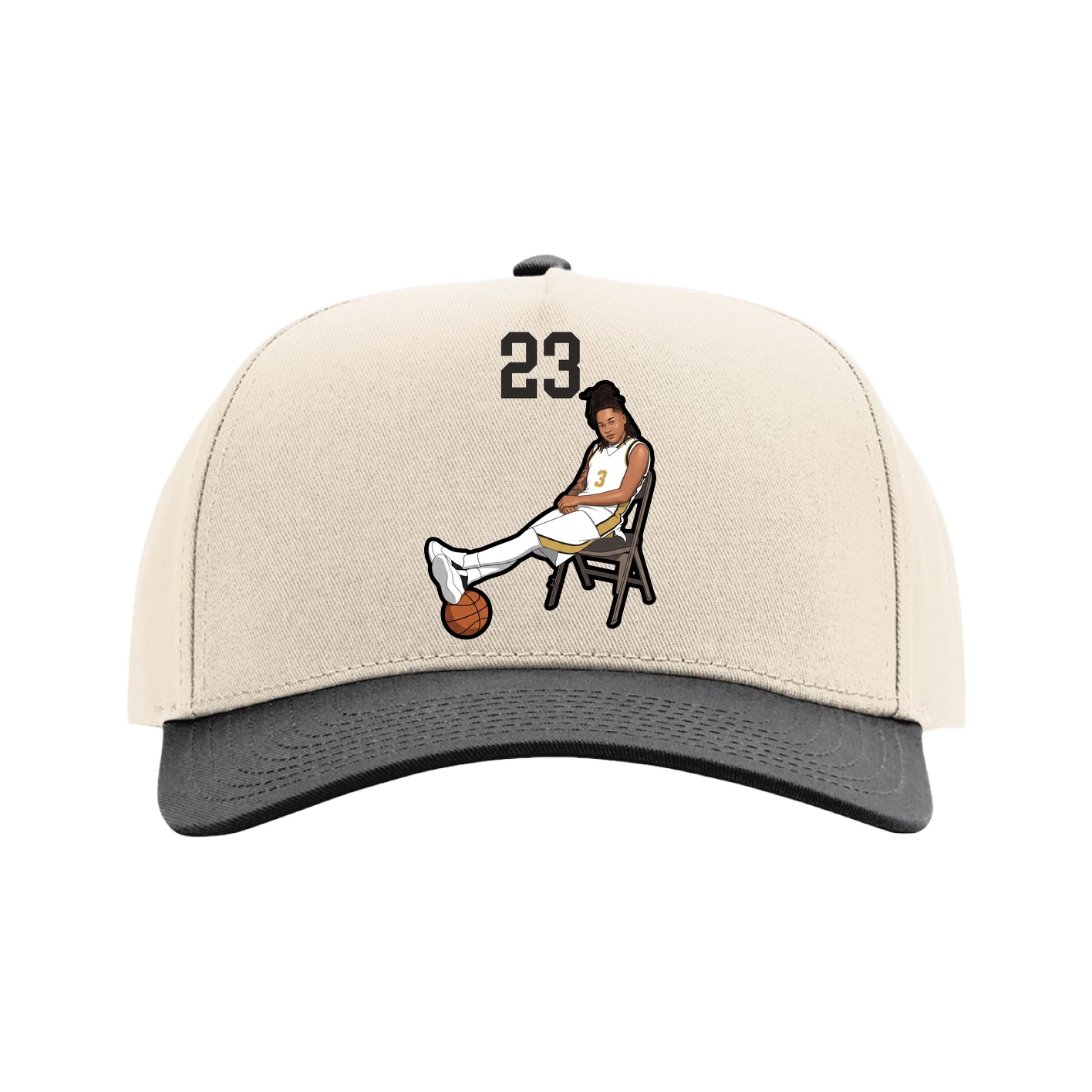 Full Fabric Five-Panel Champ Cap