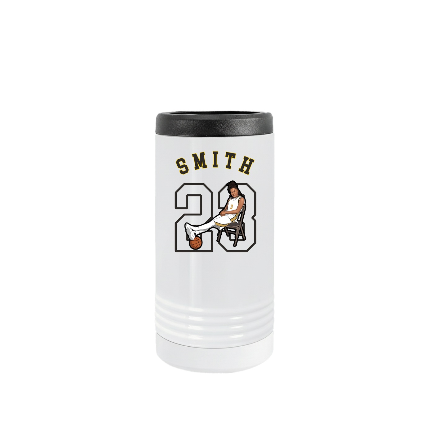 Slim Beverage Holder — Shirsey Arch in White