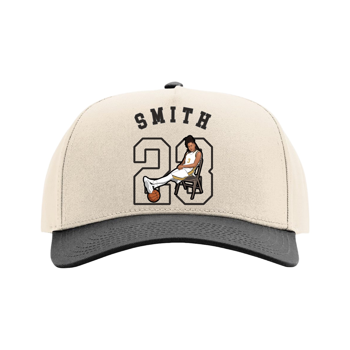 Full Fabric Five-Panel Champ Cap