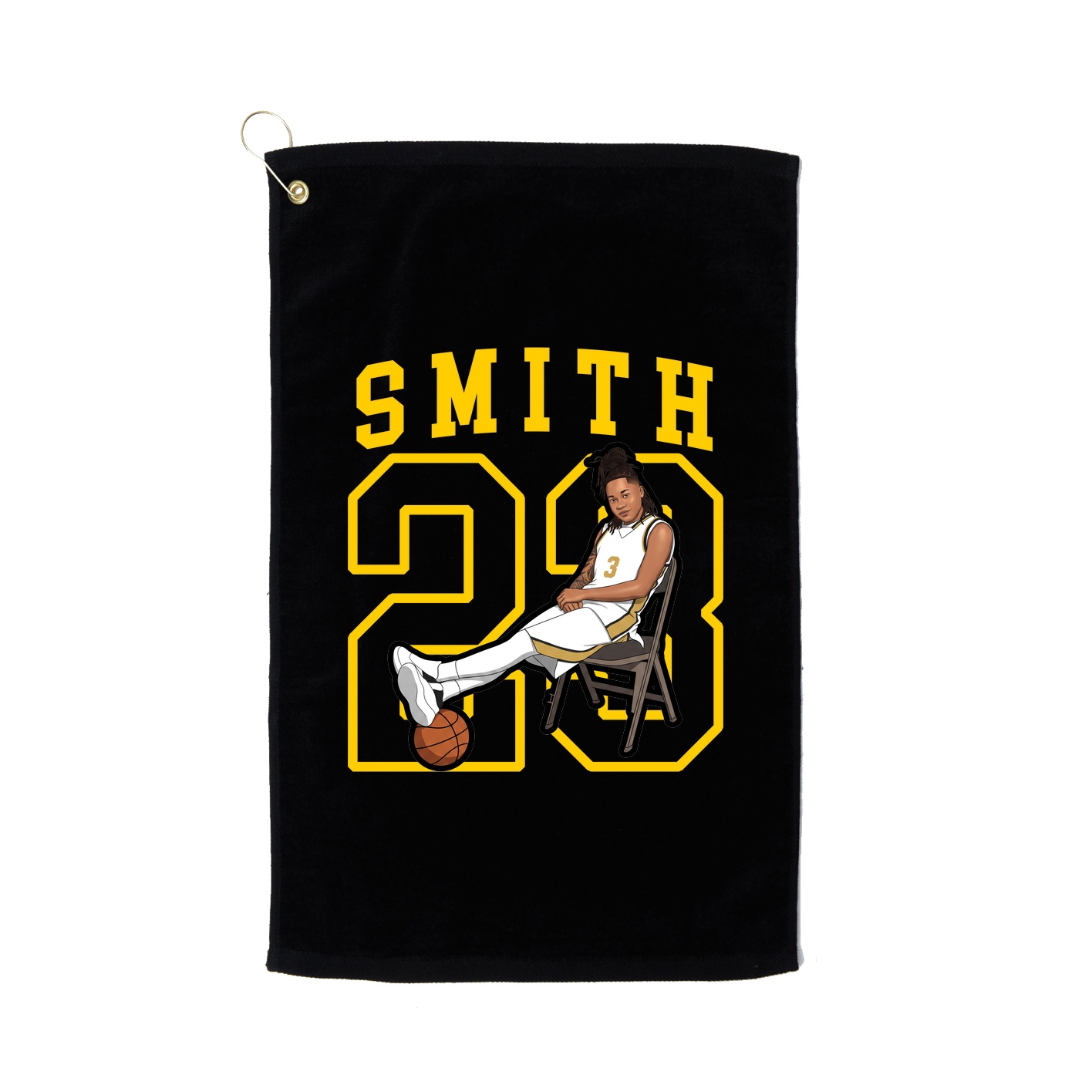 Golf Towel — Shirsey in Black