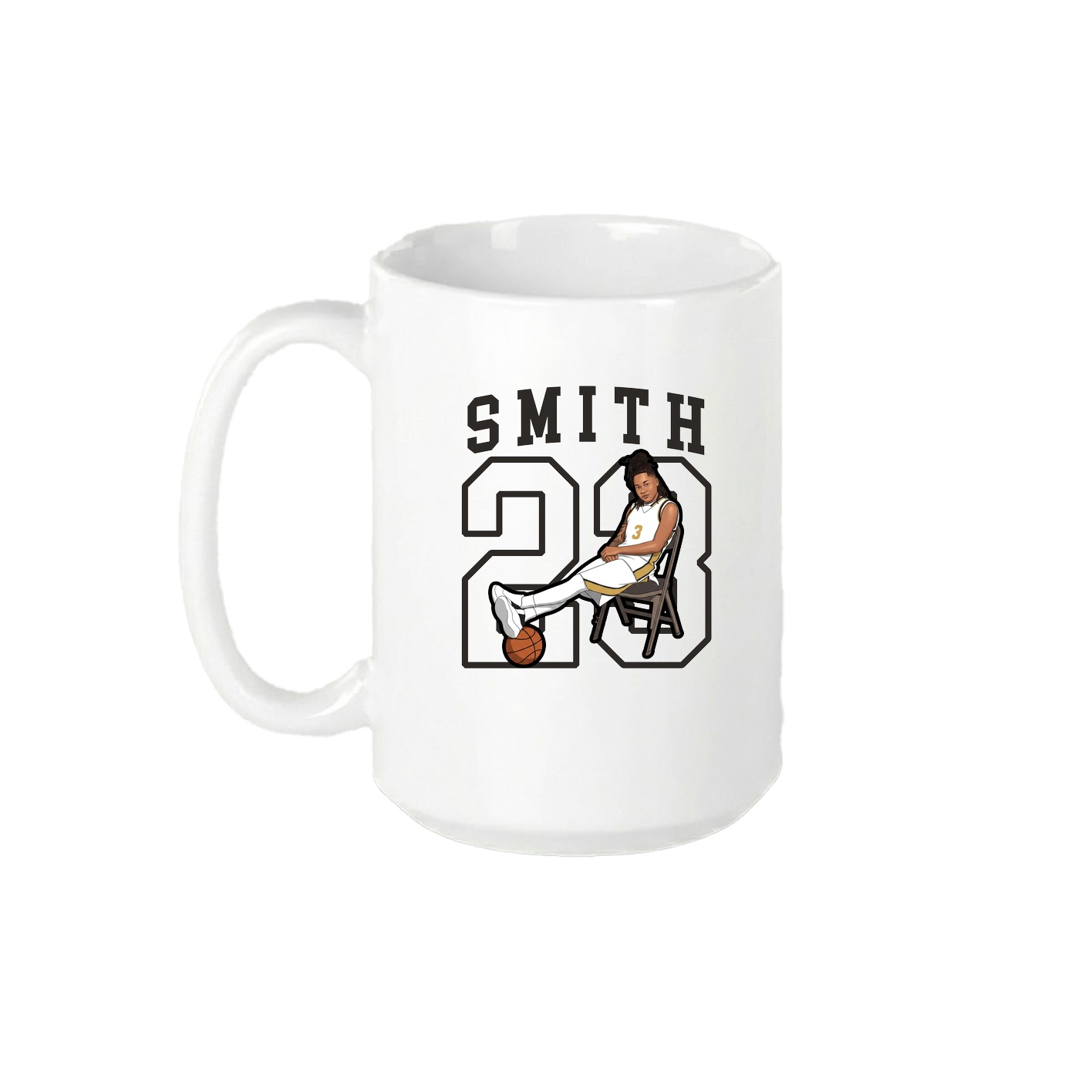 15oz Coffee Mug — Shirsey in White