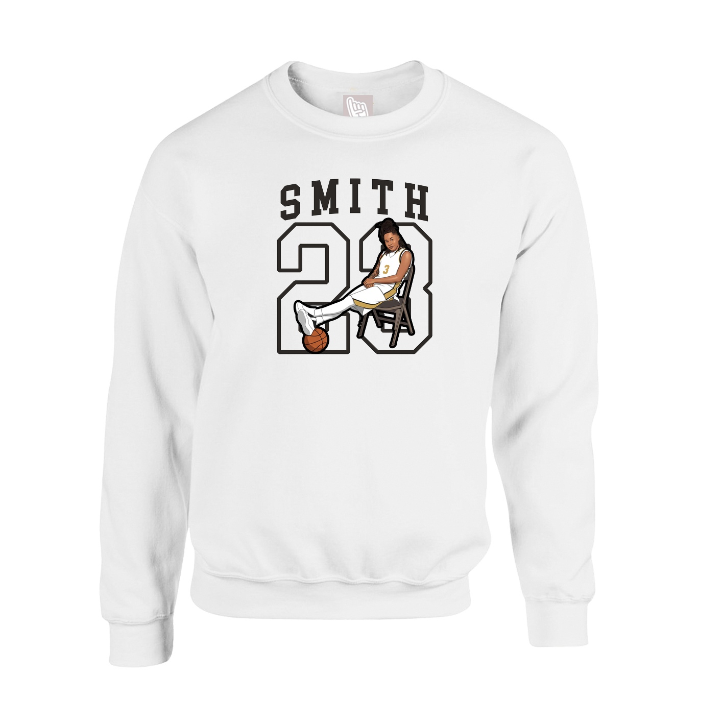 Fleece Crew — Shirsey in White