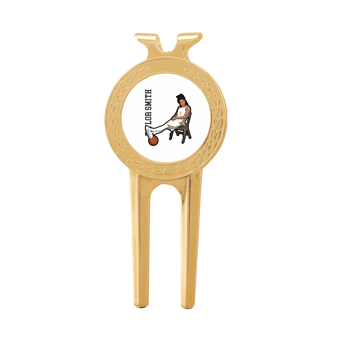 Divot Tool with Ball Marker — Name Vertical in Classic