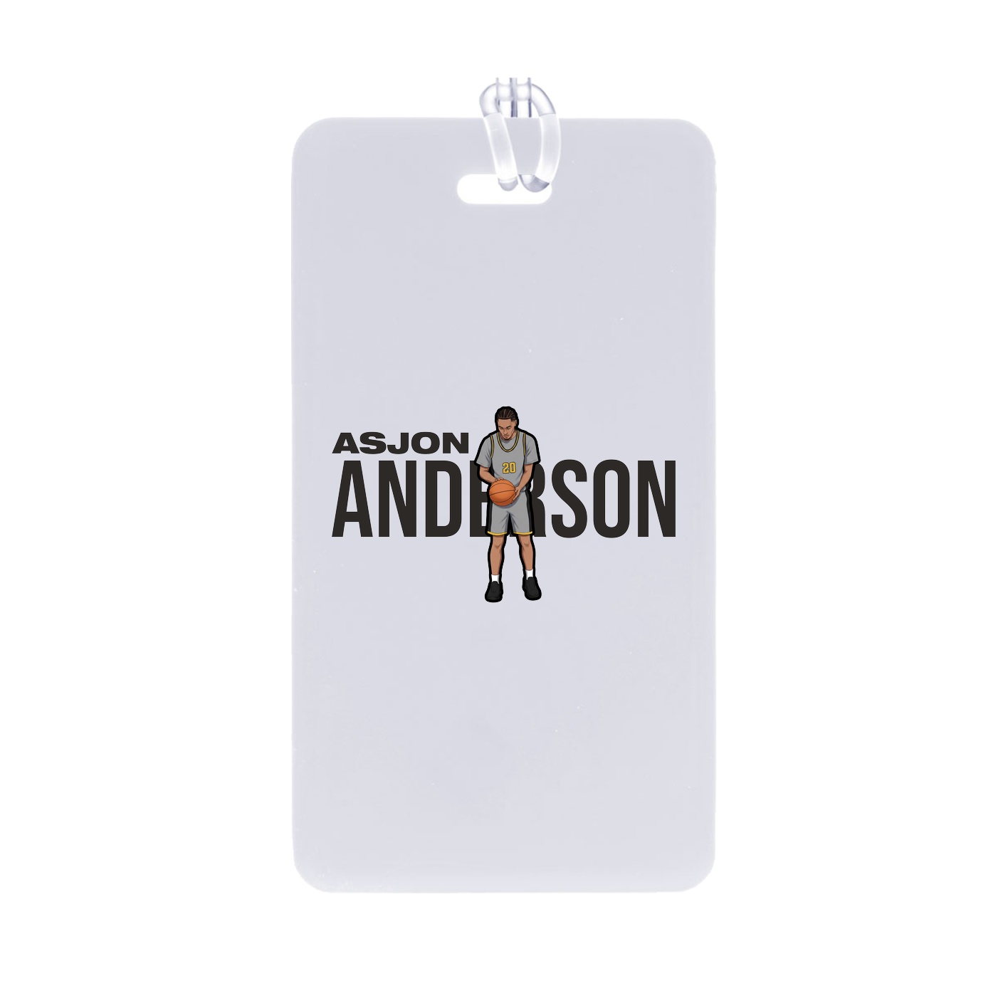 Bag Tag — Player Name in Classic