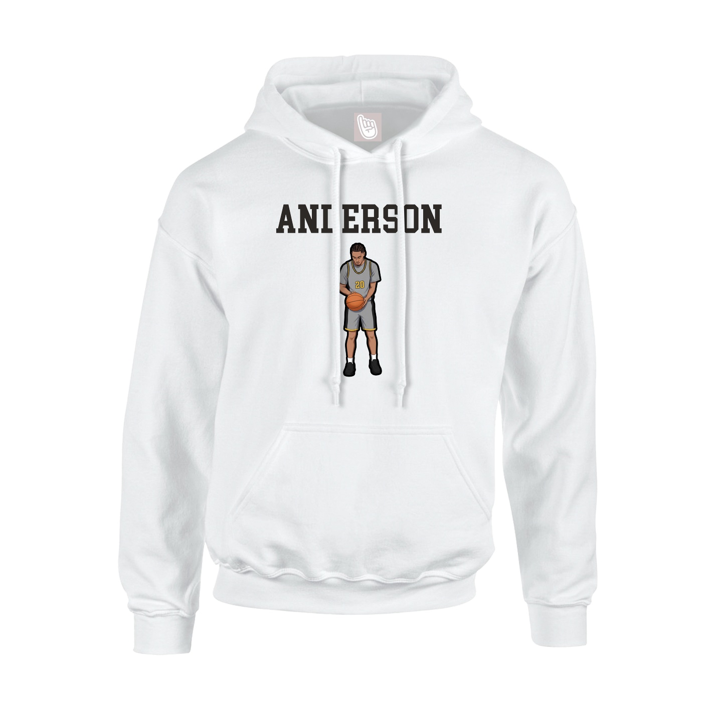 Youth Hoodie — Shirsey in White