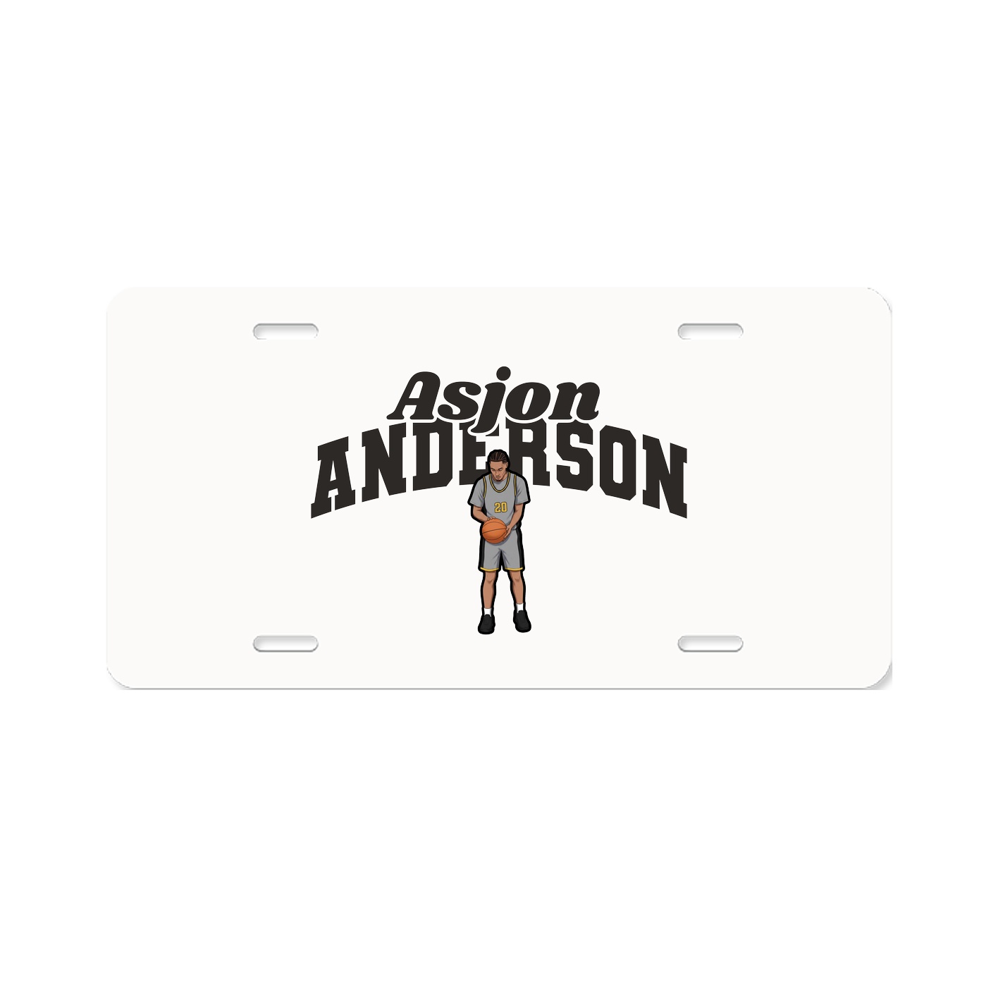 License Plate — Signature Arch in Classic