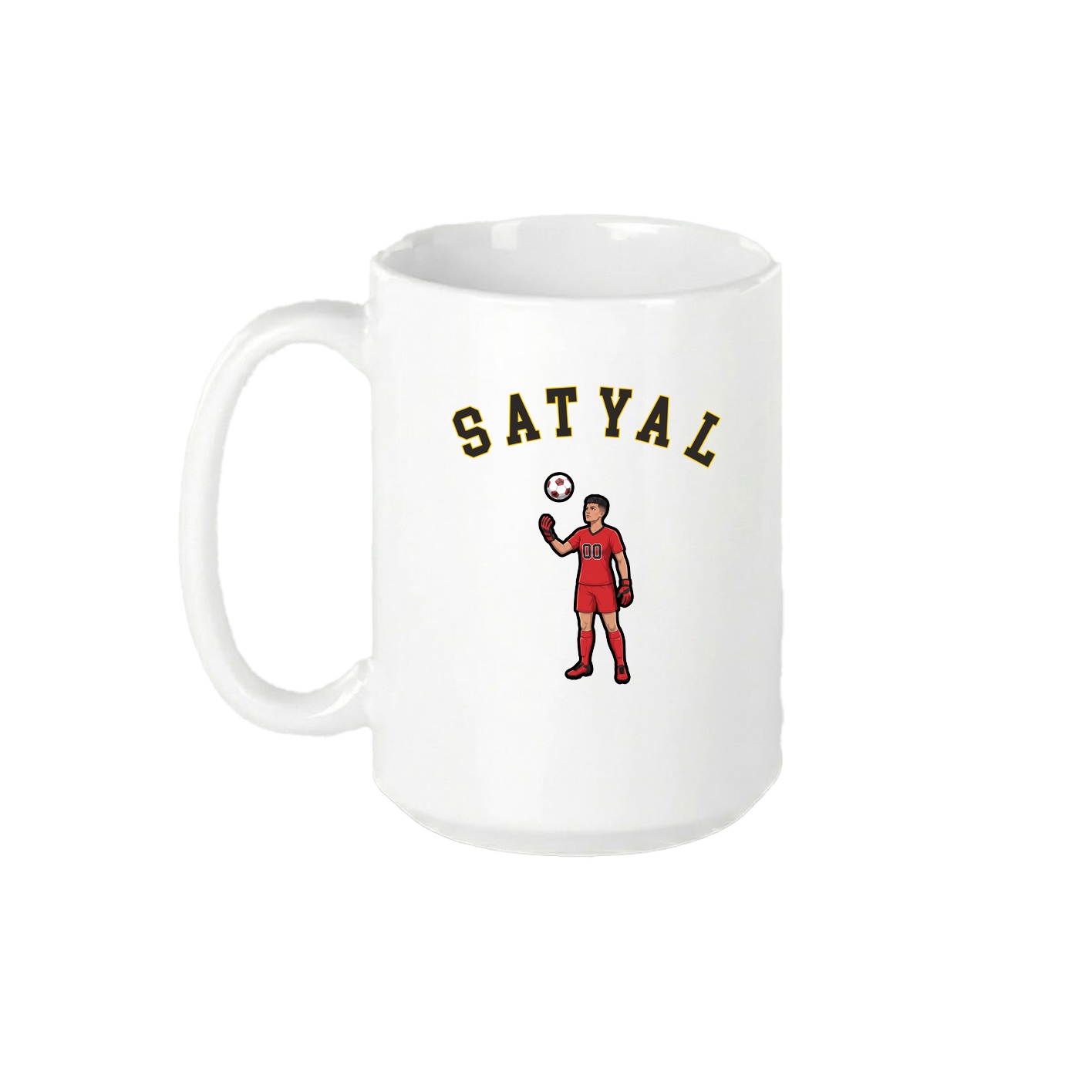 15oz Coffee Mug — Shirsey Arch in White