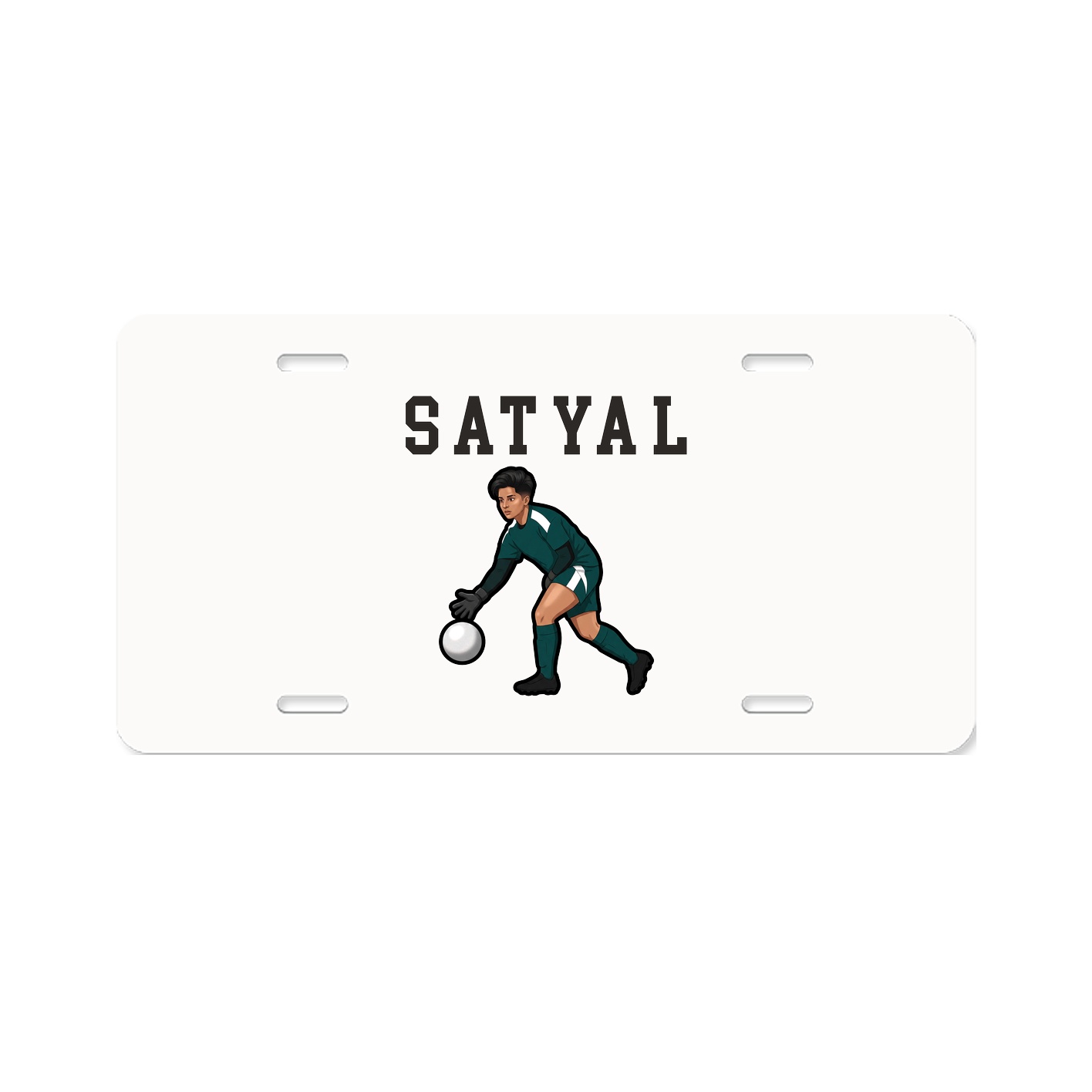 License Plate — Shirsey in Classic