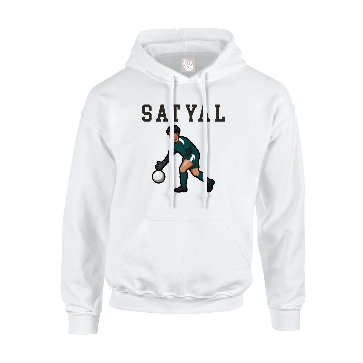 Youth Hoodie — Shirsey in White