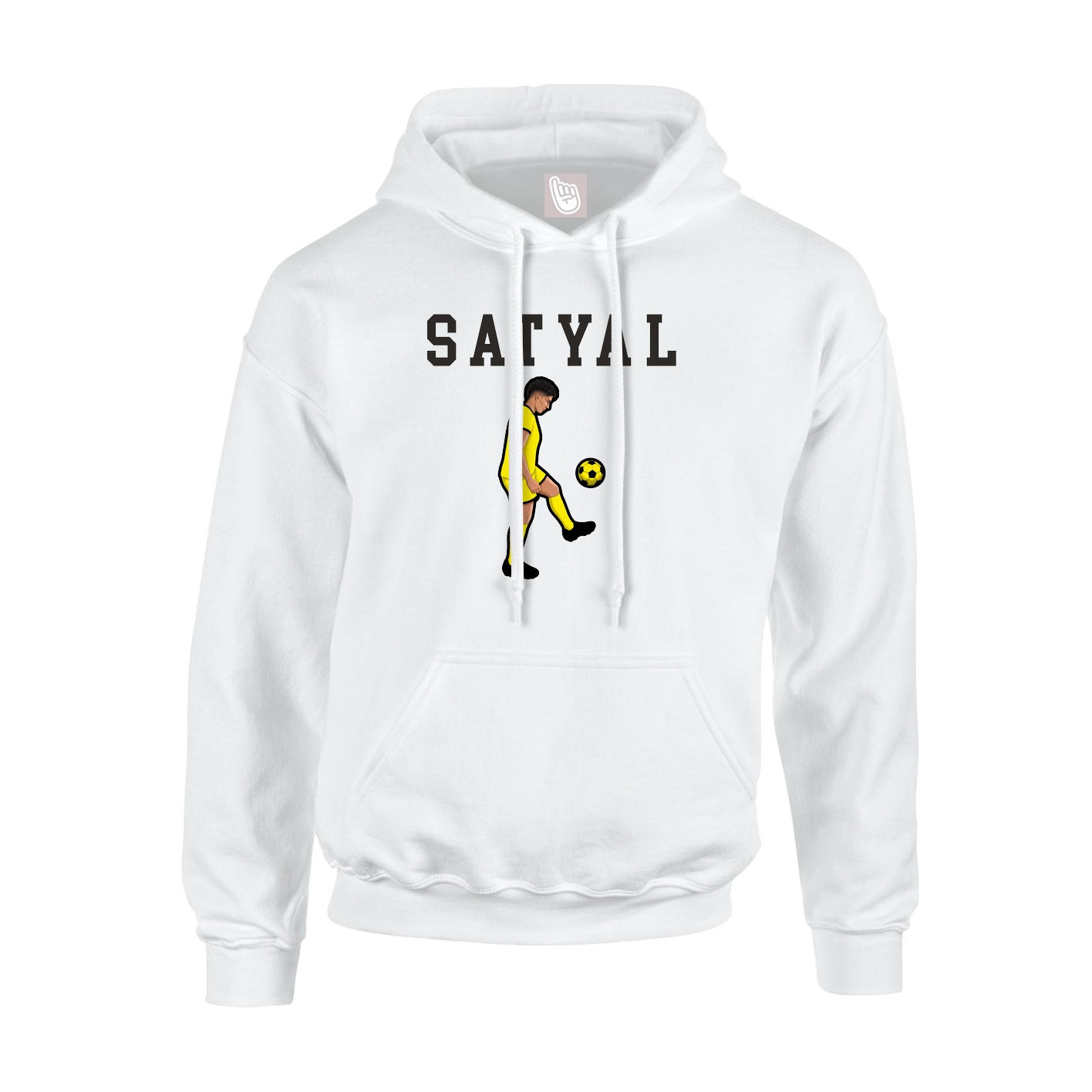Youth Hoodie — Shirsey in White
