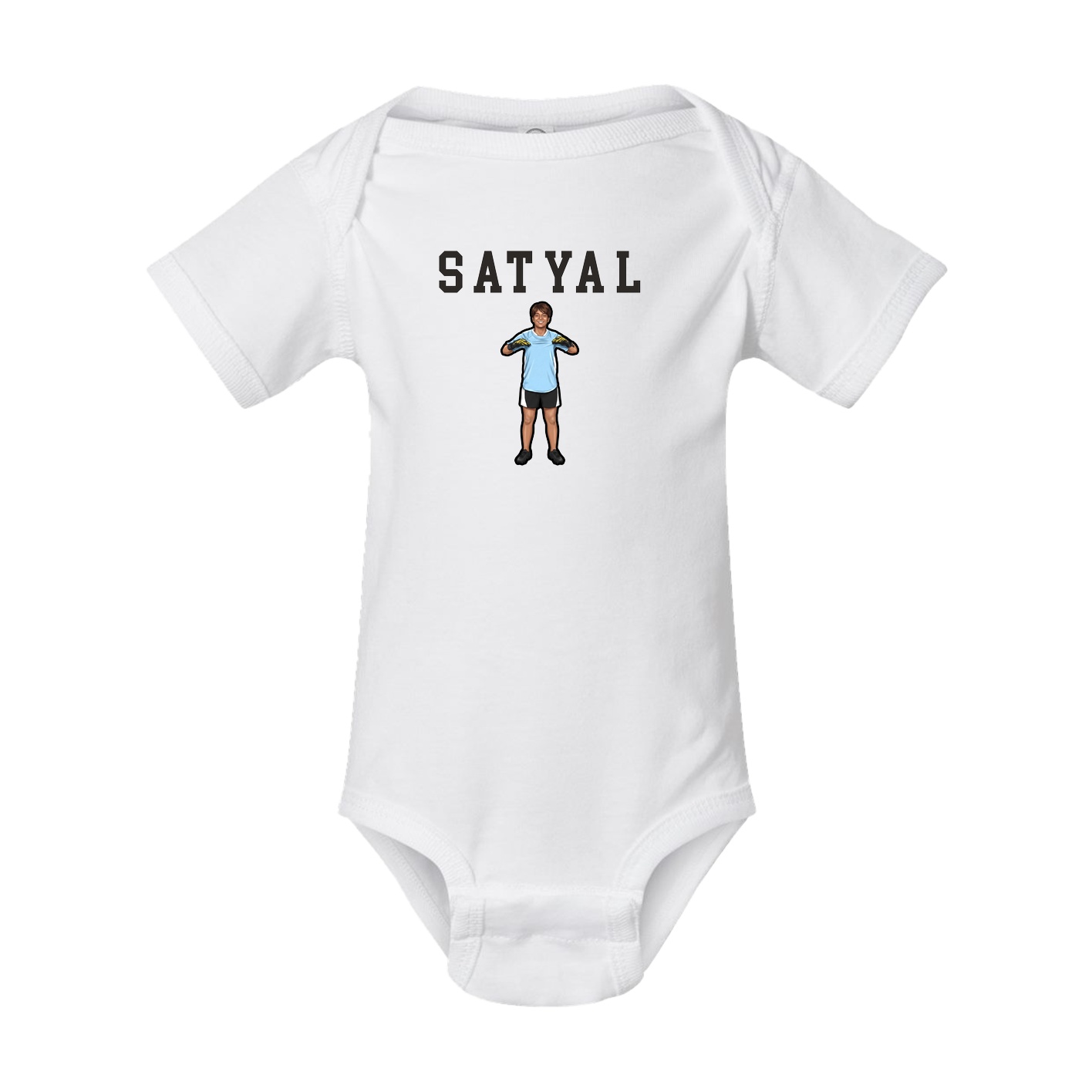 Baby Onesie — Shirsey in White