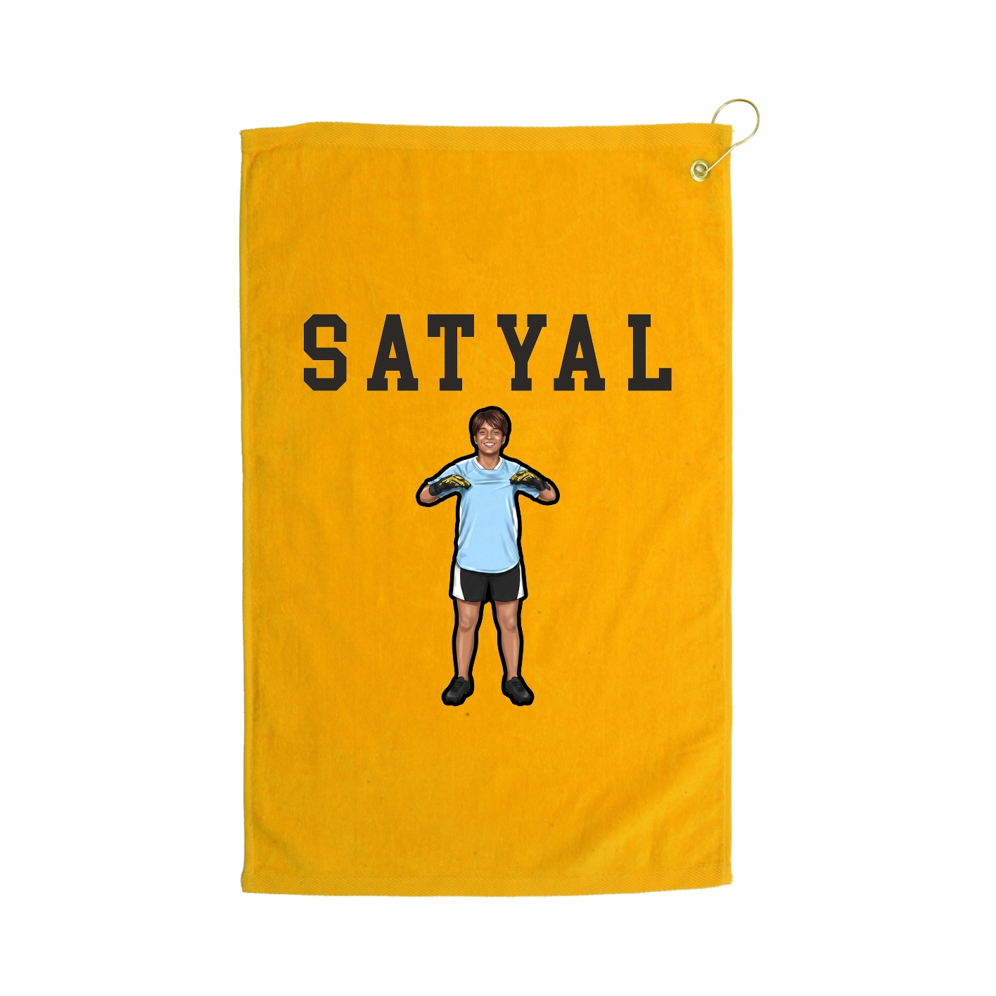 Golf Towel — Shirsey in Gold