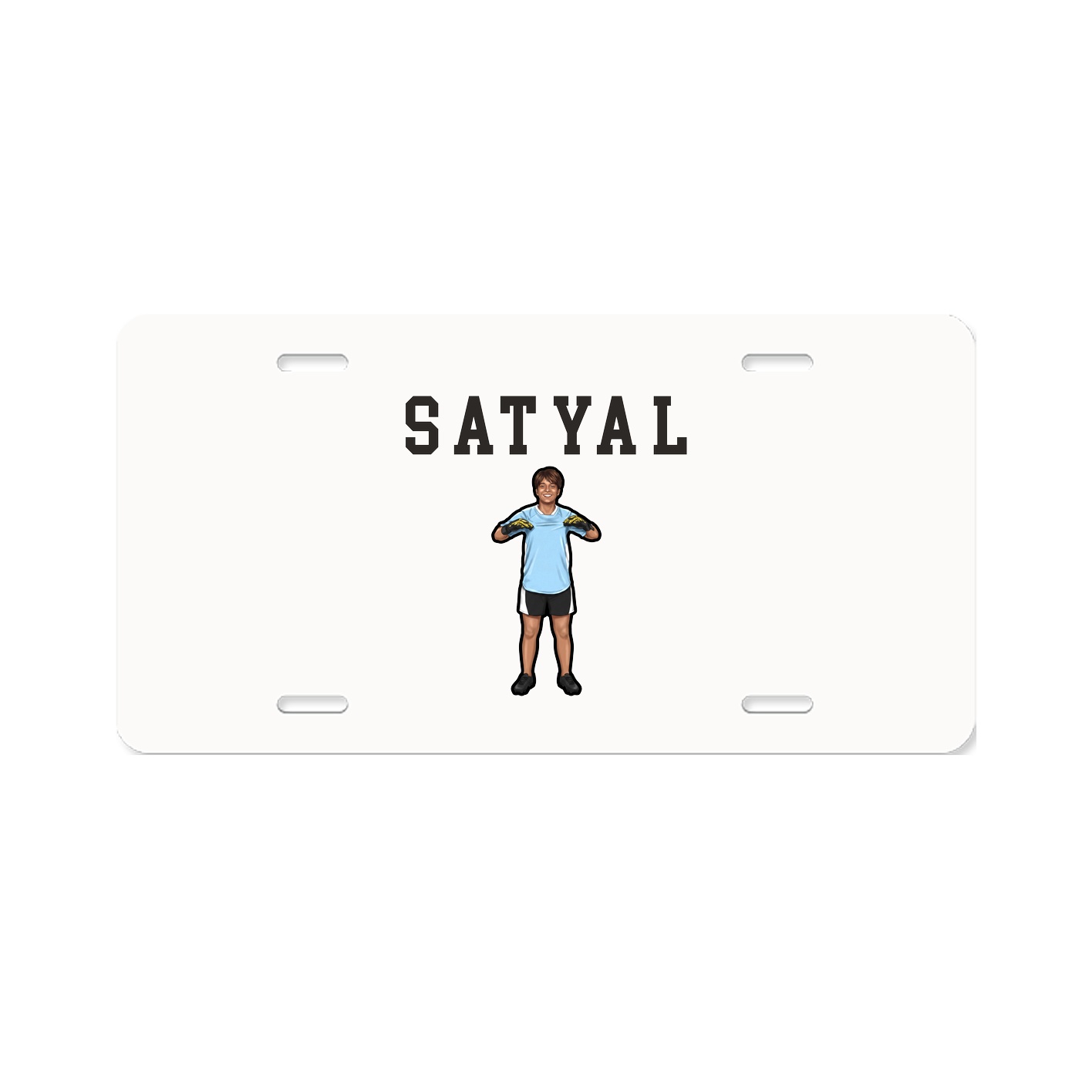 License Plate — Shirsey in Classic