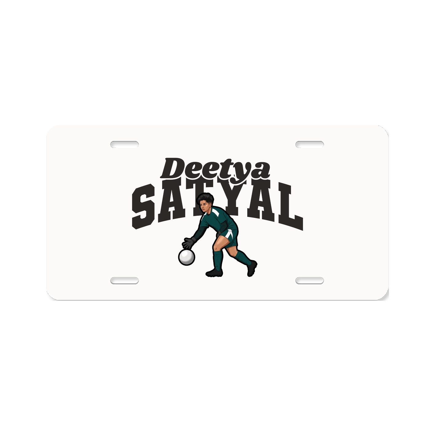 License Plate — Signature Arch in Classic