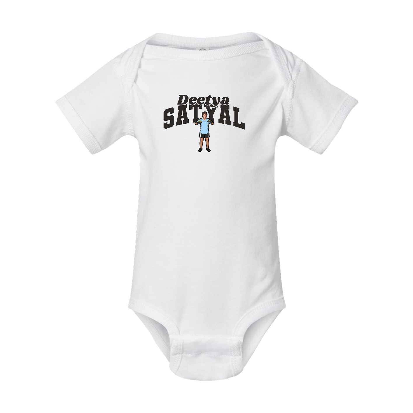 Baby Onesie — Signature Arch in White