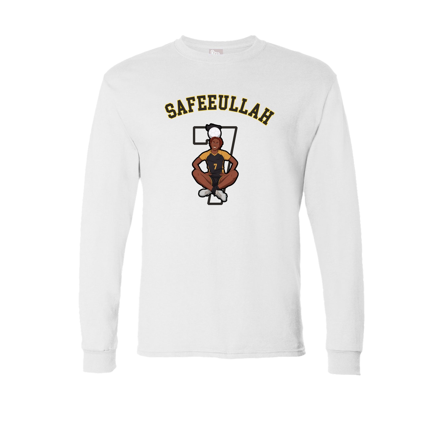 Long Sleeve Tee — Shirsey Arch in White