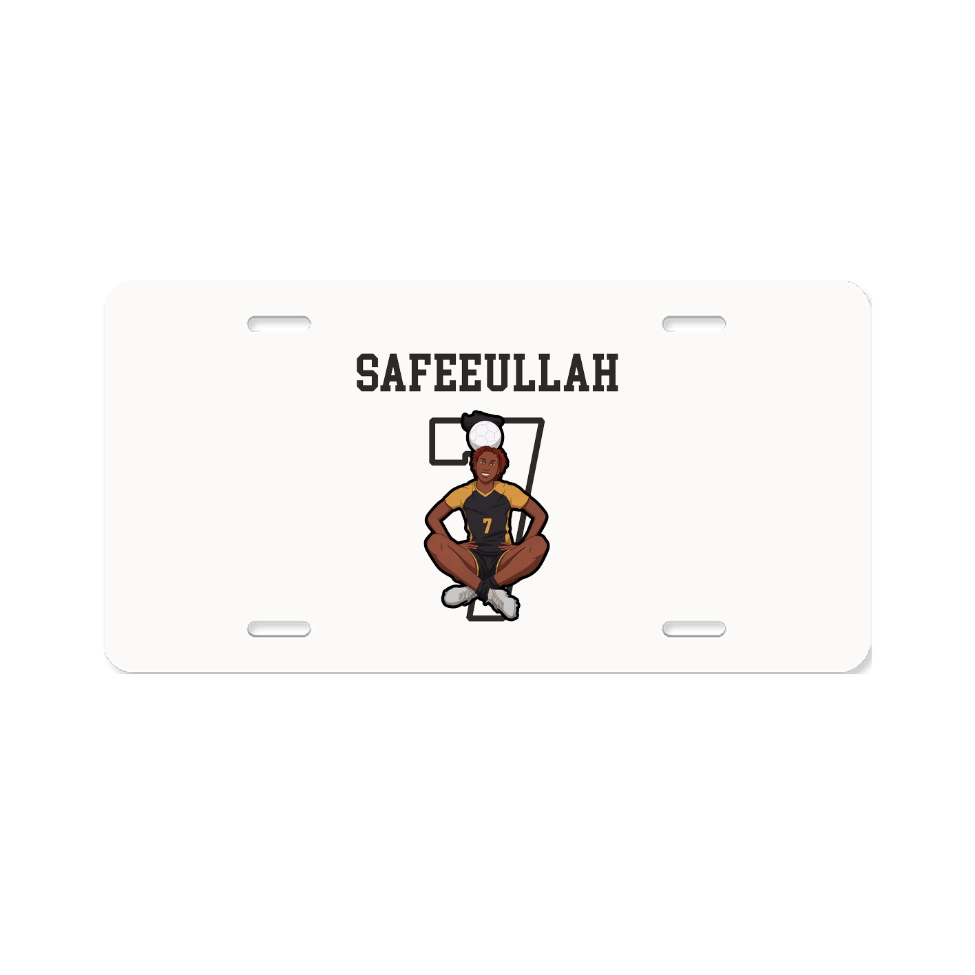License Plate — Shirsey in Classic