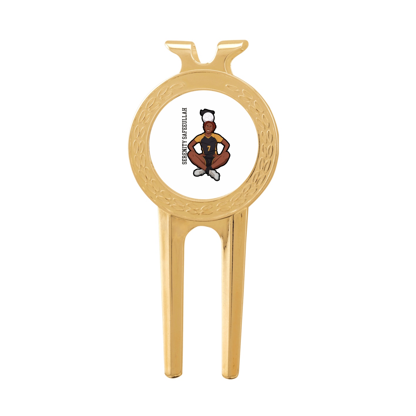 Divot Tool with Ball Marker — Name Vertical in Classic