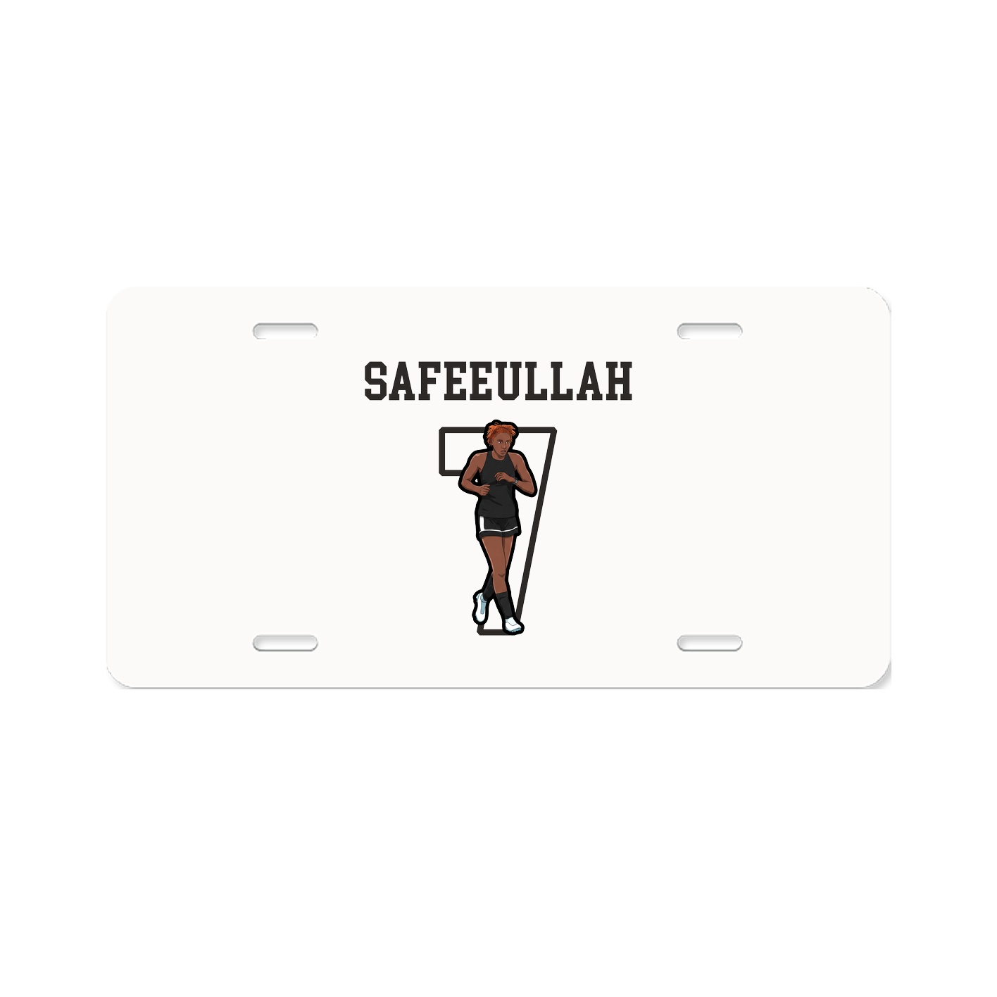 License Plate — Shirsey in Classic