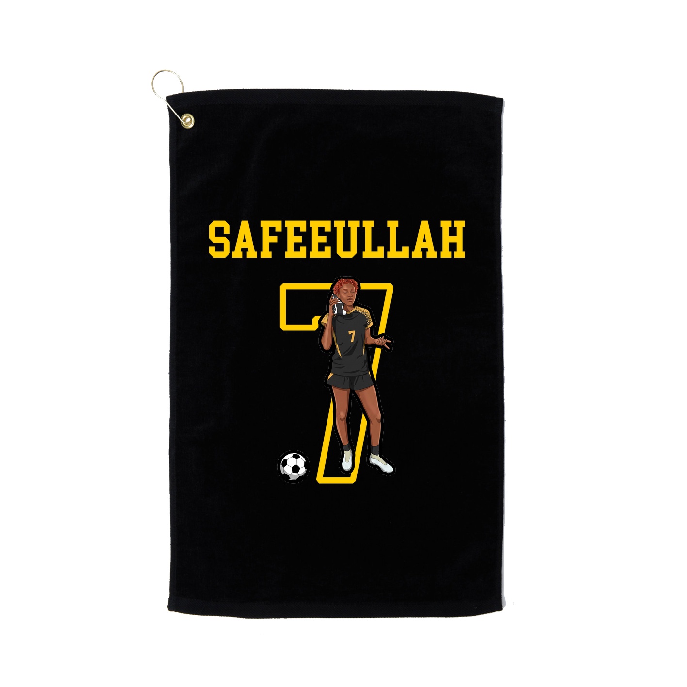 Golf Towel — Shirsey in Black