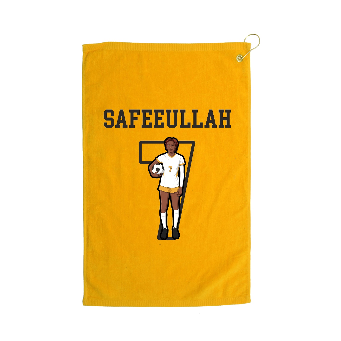 Golf Towel — Shirsey in Gold