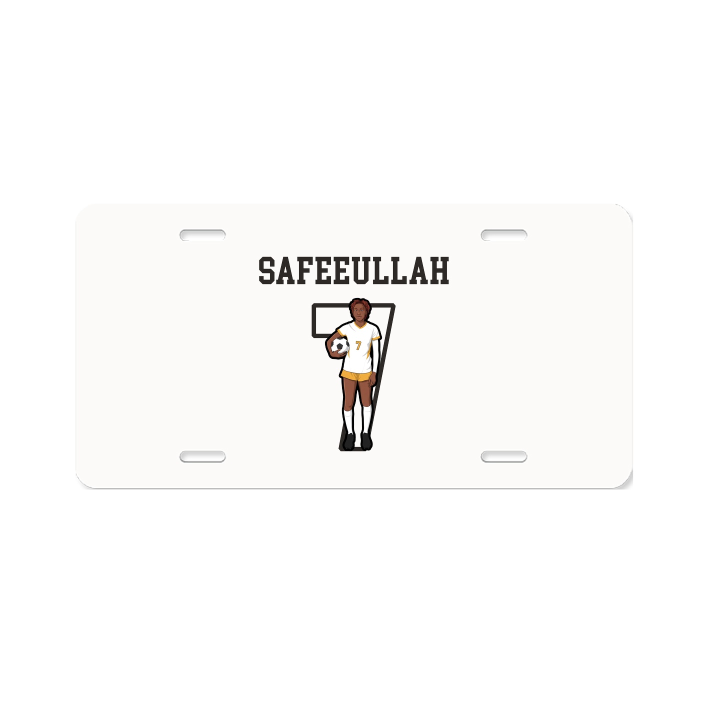 License Plate — Shirsey in Classic