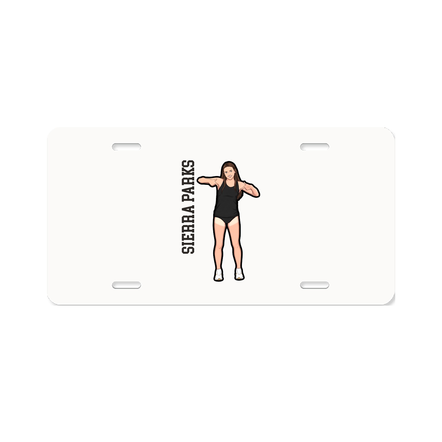 Aluminum License Plate