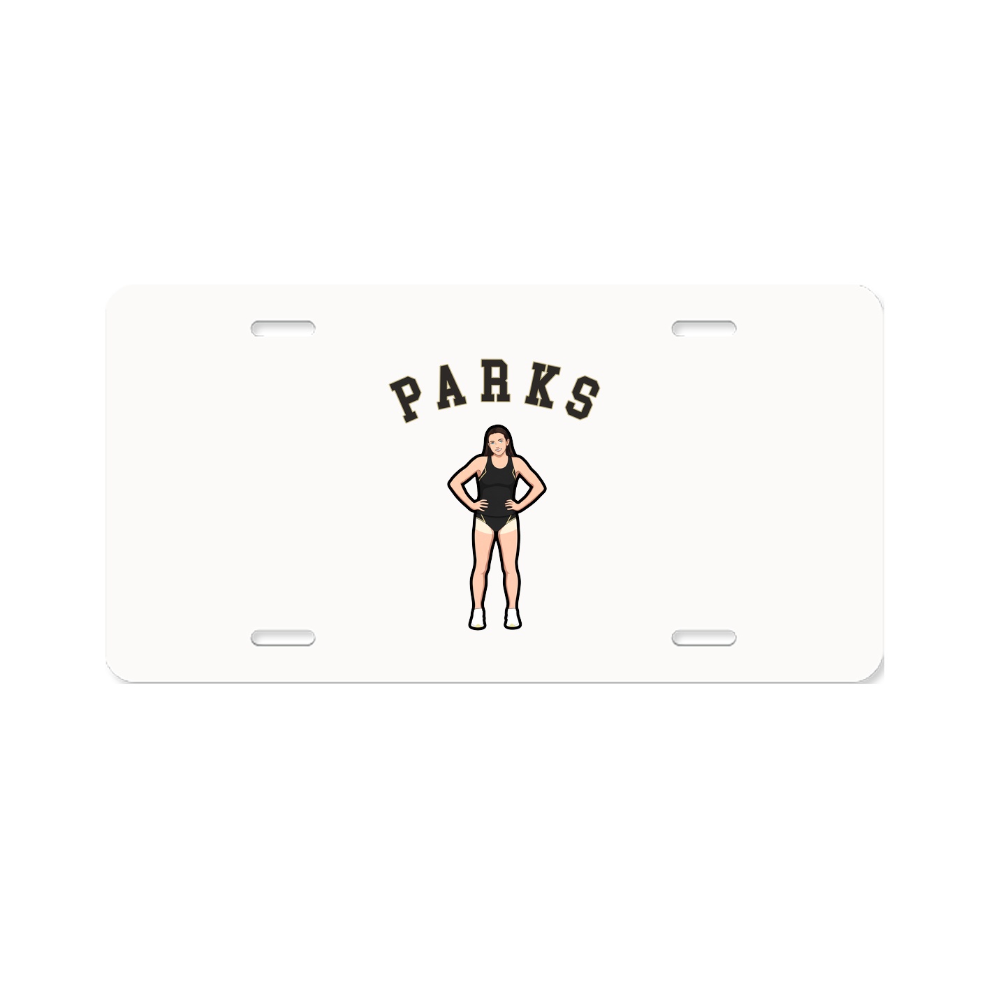 License Plate — Shirsey Arch in Classic
