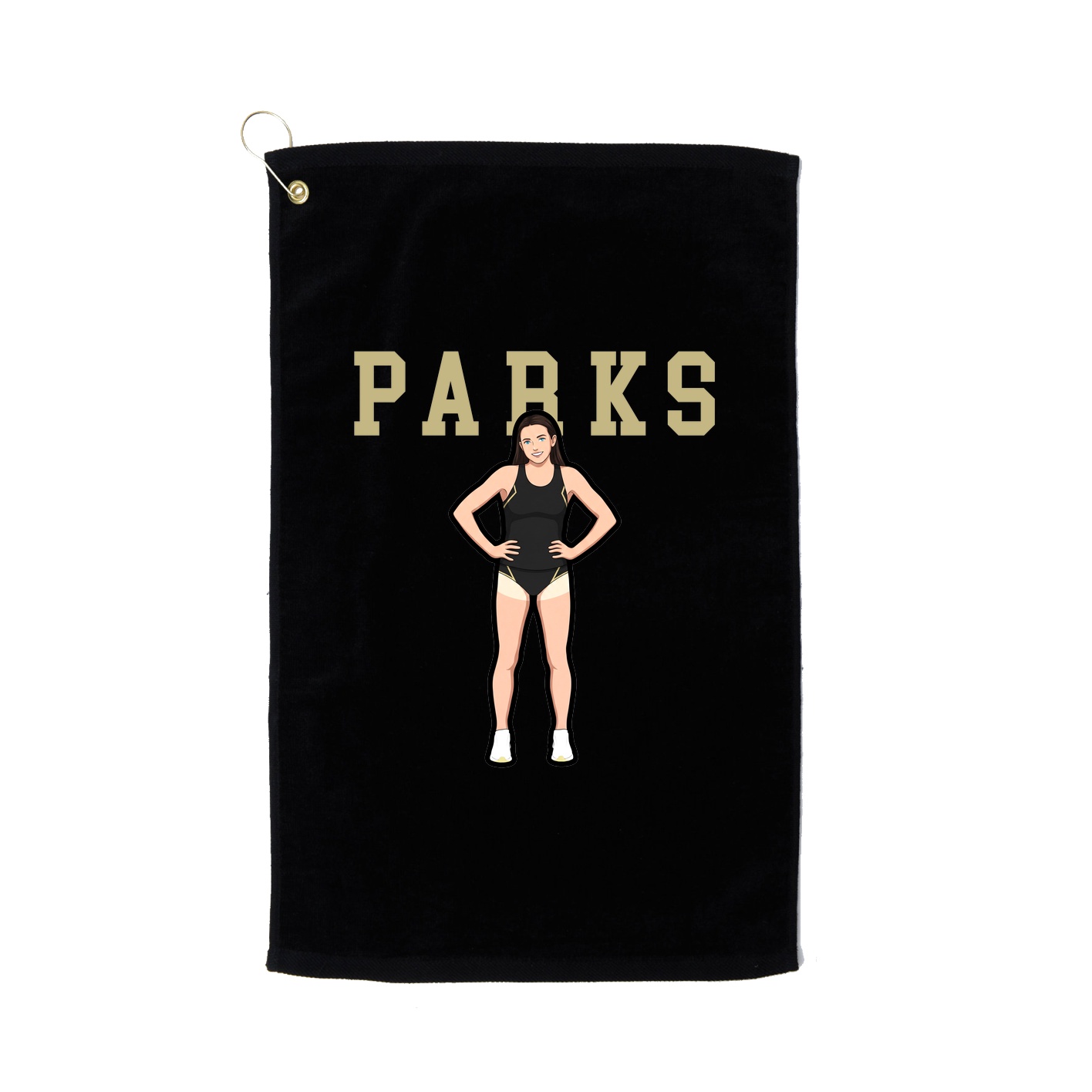 Golf Towel — Shirsey in Black