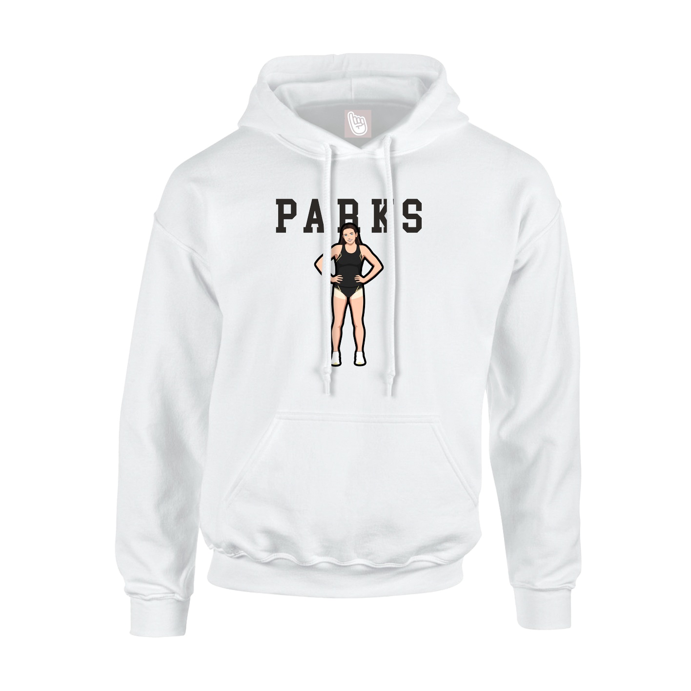 Youth Hoodie — Shirsey in White