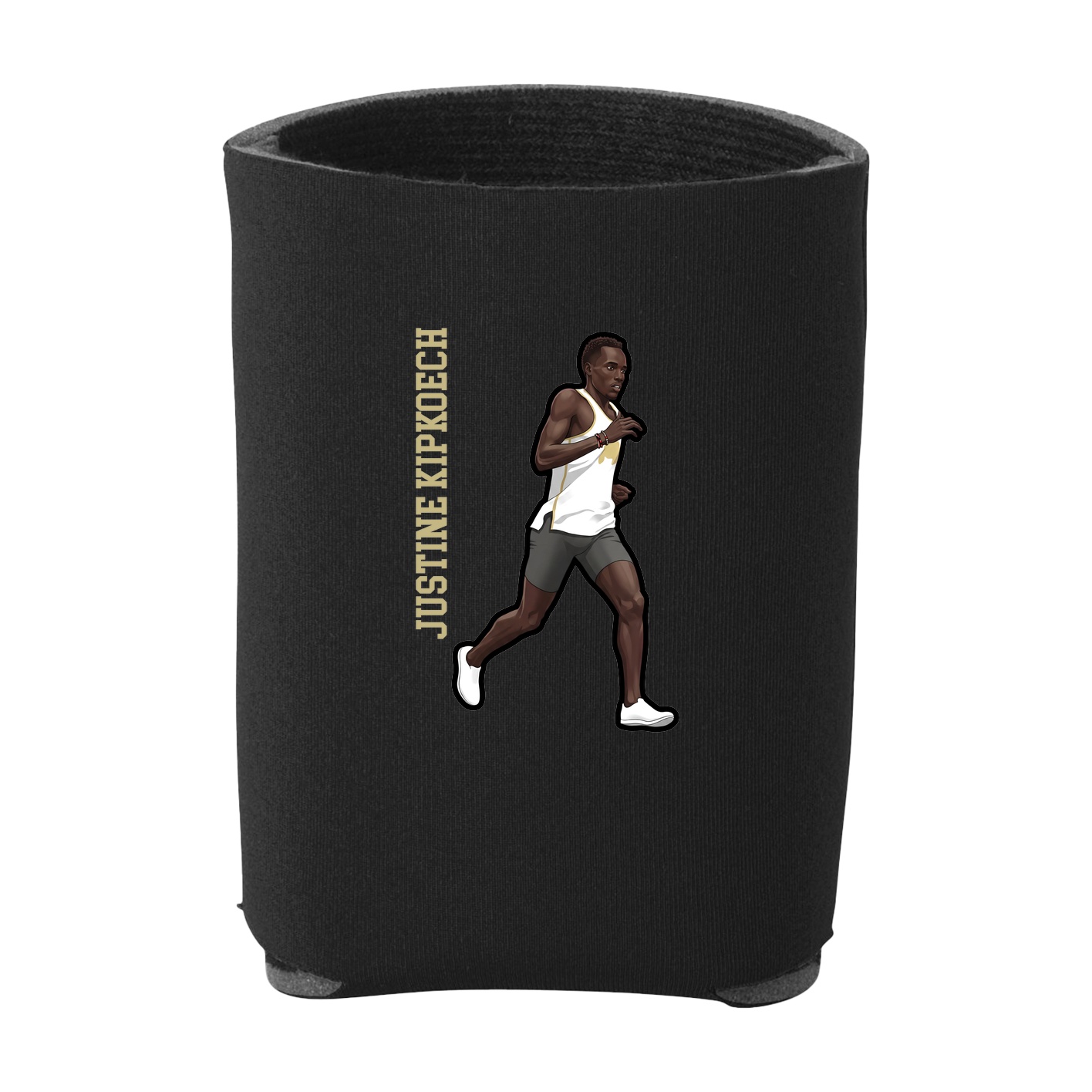 Can Holder — Name Vertical in Black