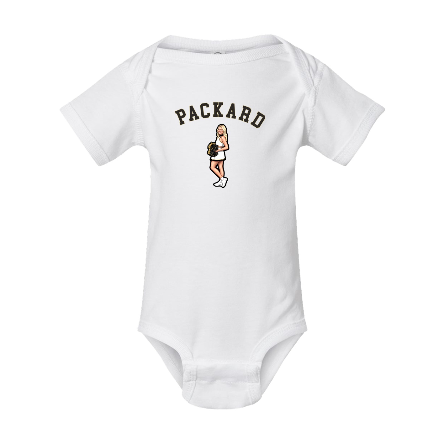 Baby Onesie — Shirsey Arch in White