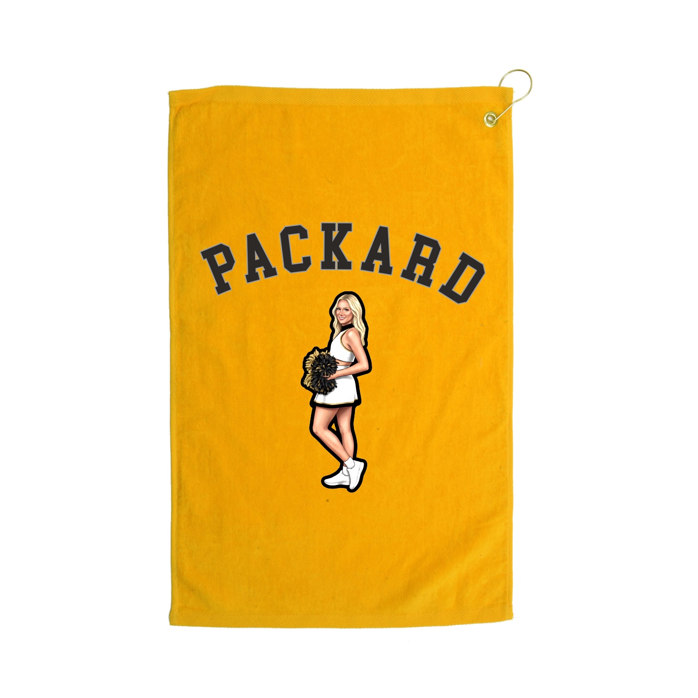 Golf Towel — Shirsey Arch in Gold