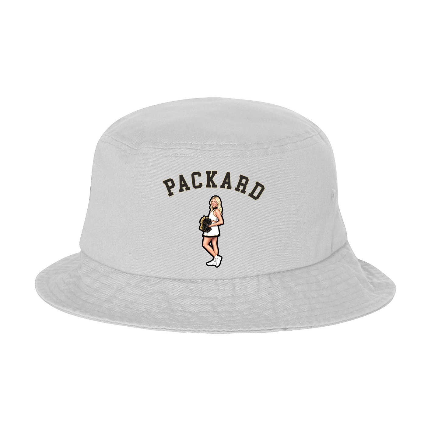 Bucket Cap — Shirsey Arch in White