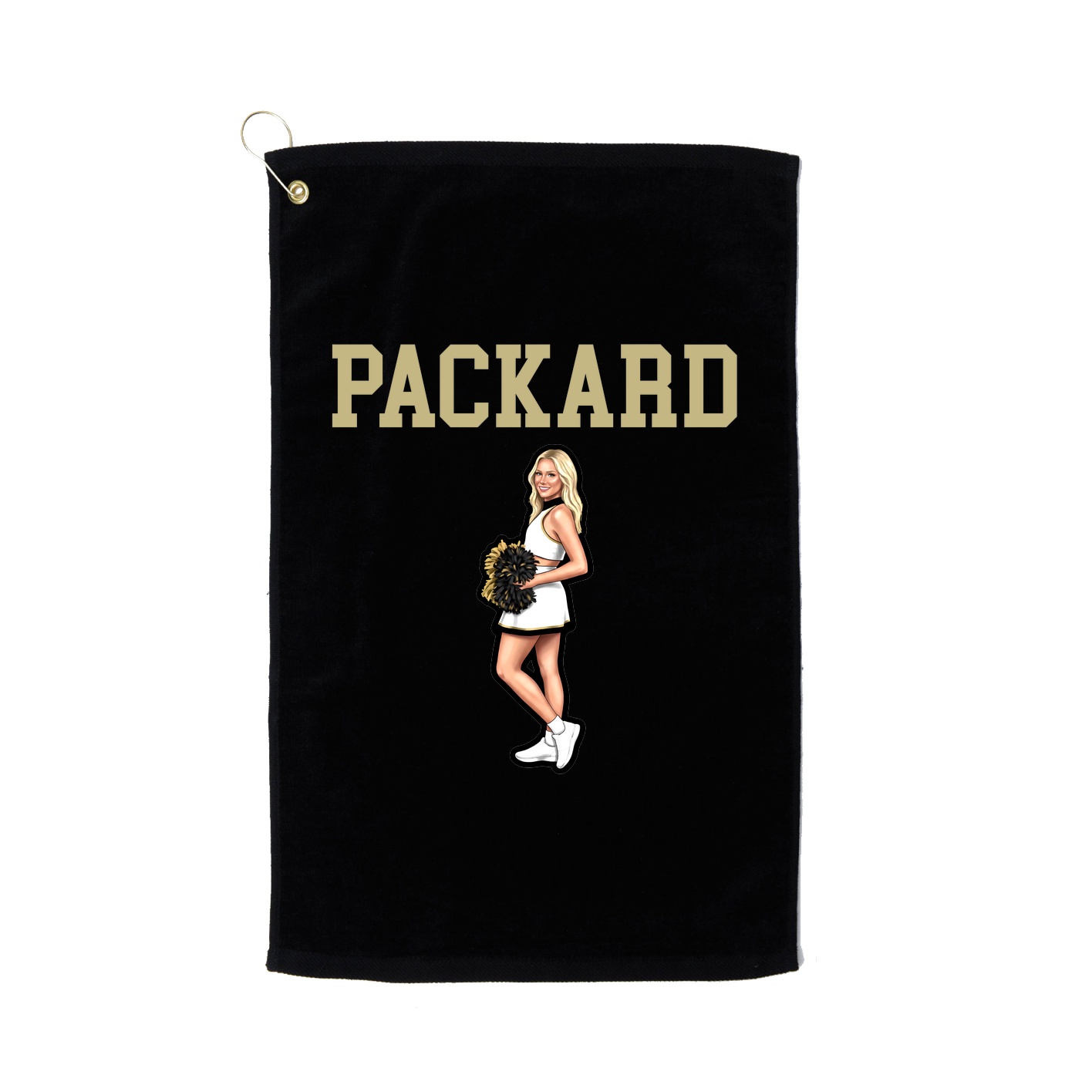 Golf Towel — Shirsey in Black
