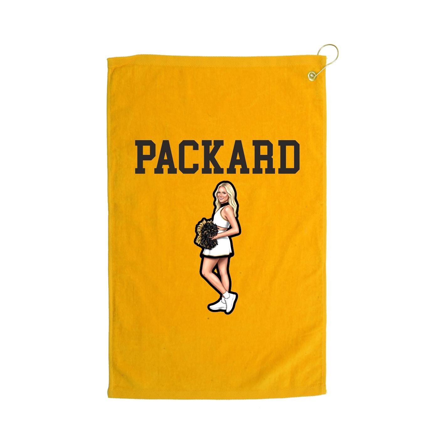 Golf Towel — Shirsey in Gold