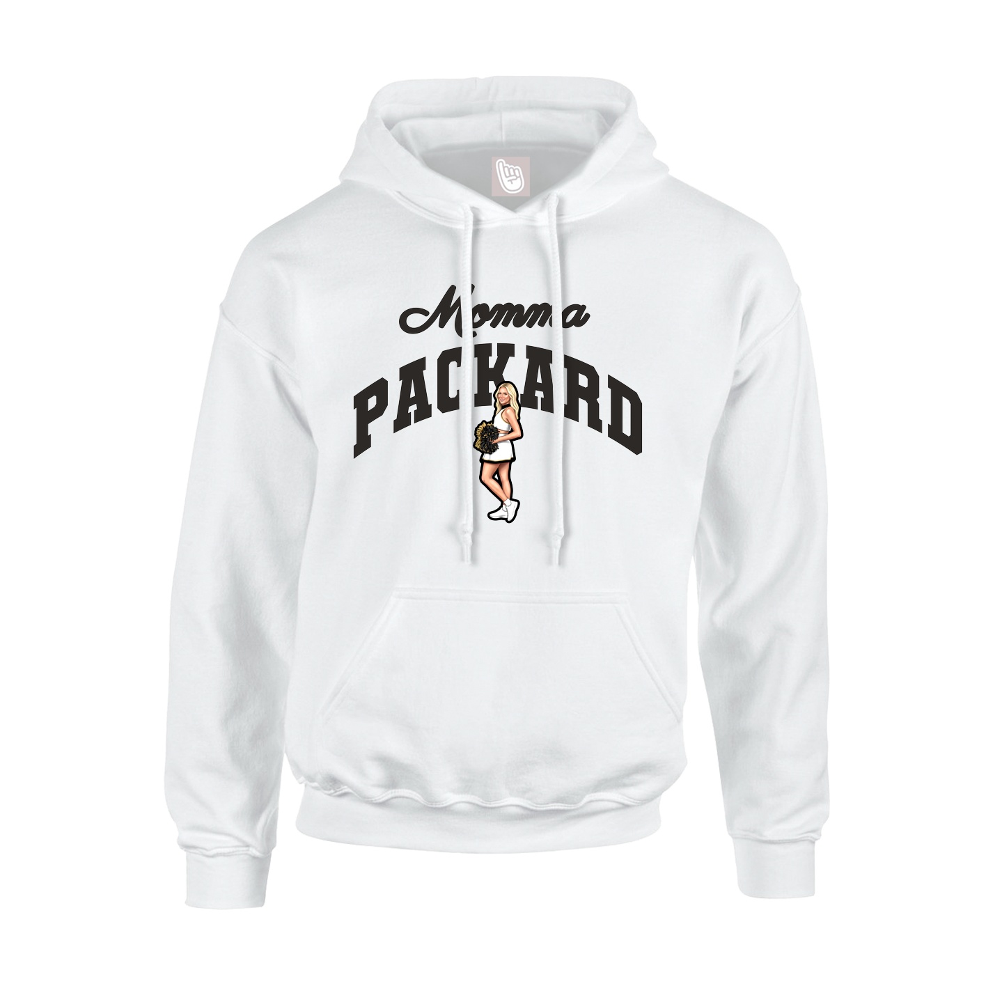 Youth Hoodie — Mothers Day Arch in White