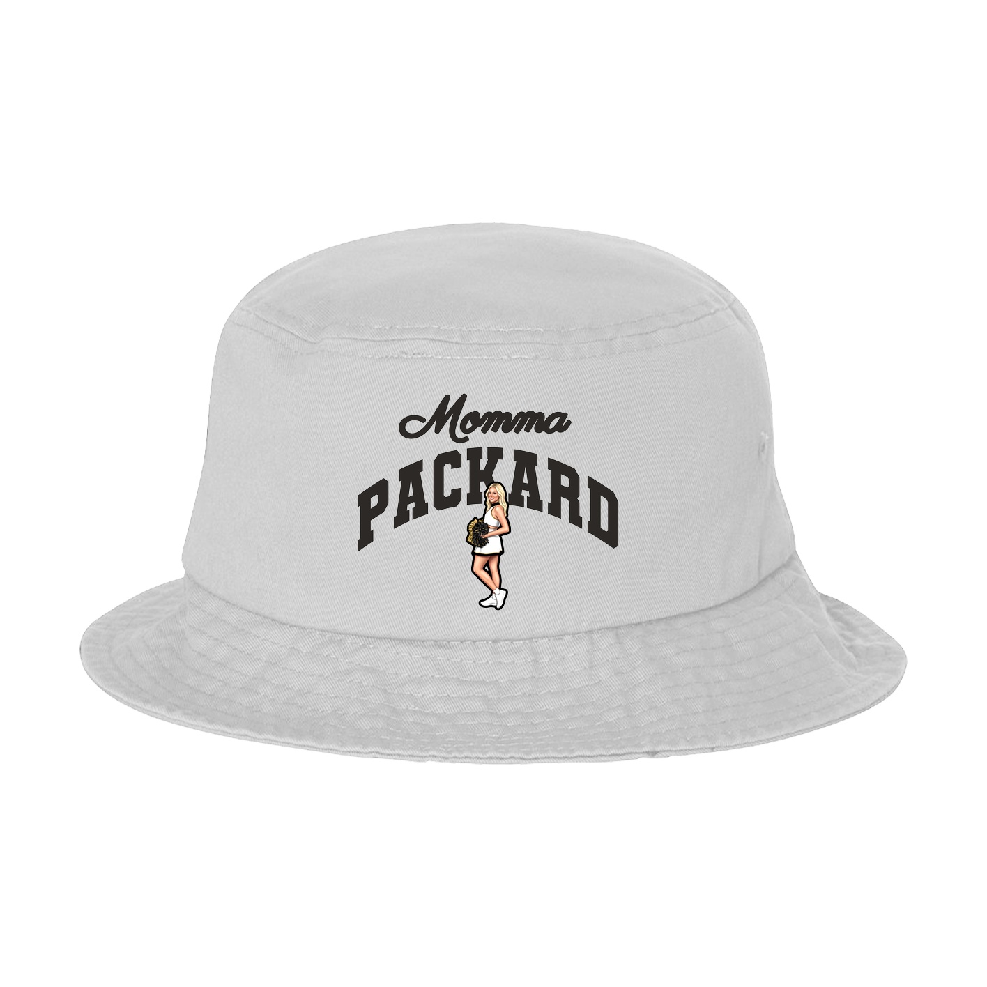 Bucket Cap — Mothers Day Arch in White