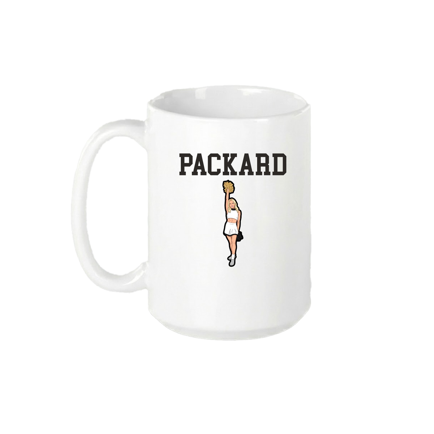 15oz Coffee Mug — Shirsey in White