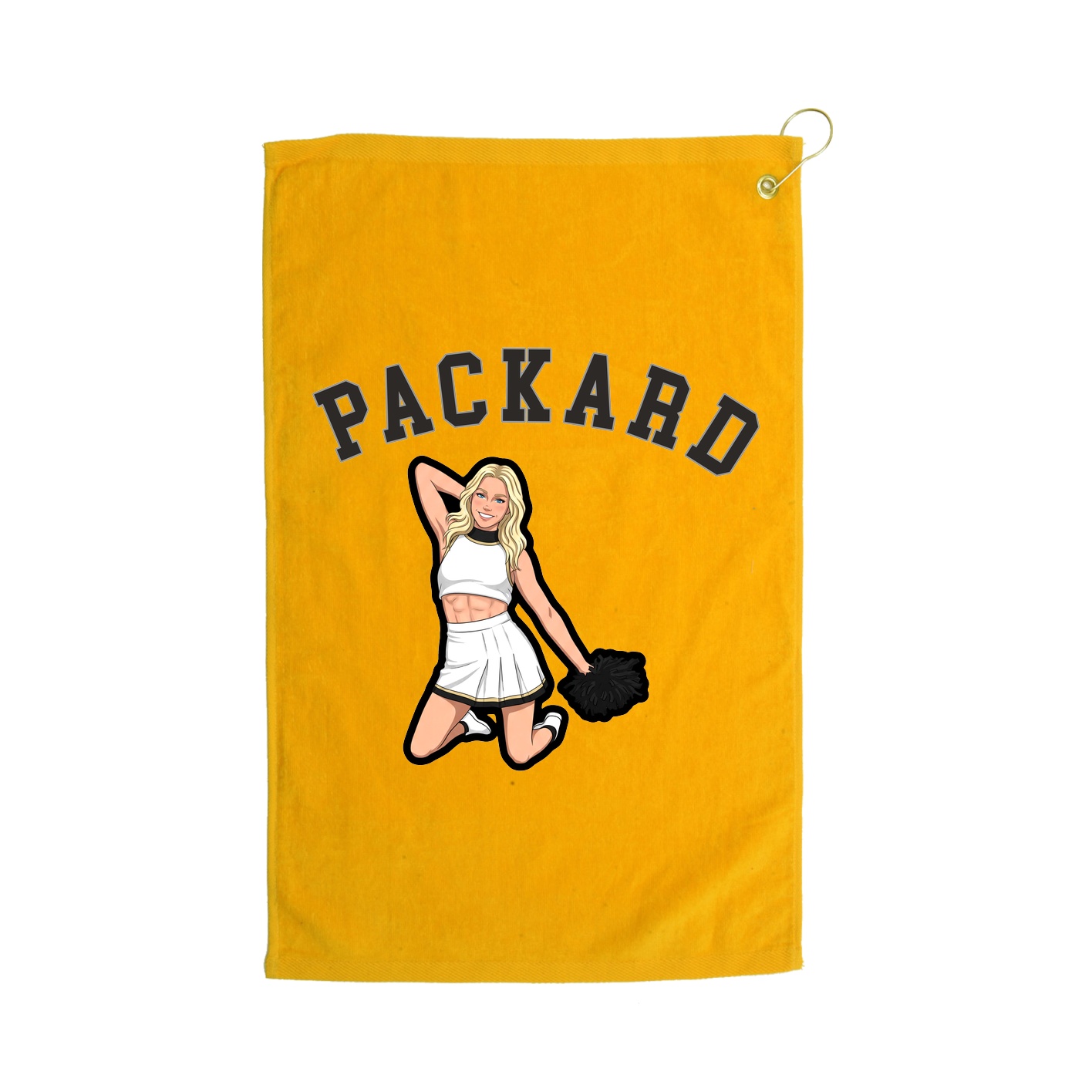 Golf Towel — Shirsey Arch in Gold